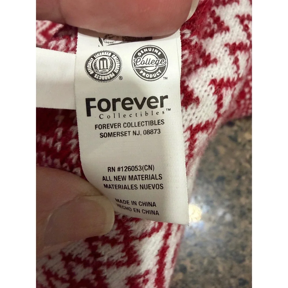 Alabama Crimson Tide‎ Knit Scarf NCAA Forever Collectibles Red White